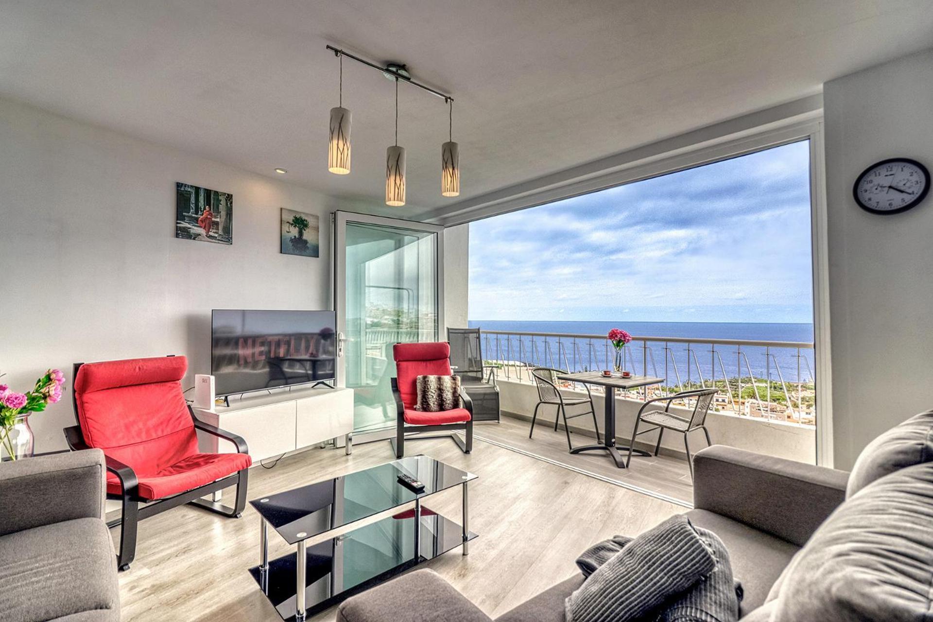Central Modern Apartment With Private Parking & Ocean View & Coffee Corner Icod De Los Vinos Exterior photo